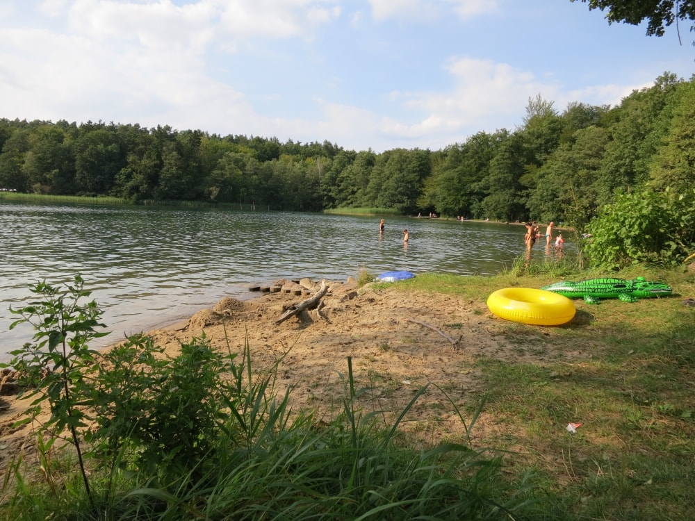 stechlinsee dagower winkel badestrand